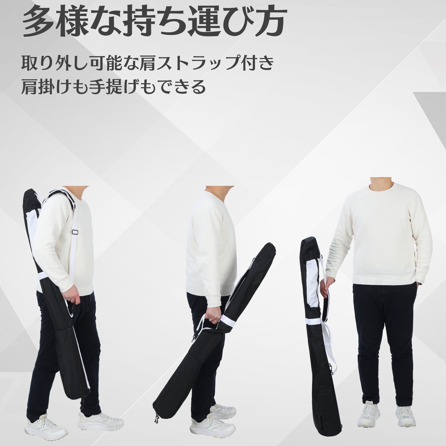 【the porter】ゴルフ クラブケース 練習用 携帯便利 超軽量 折り畳み