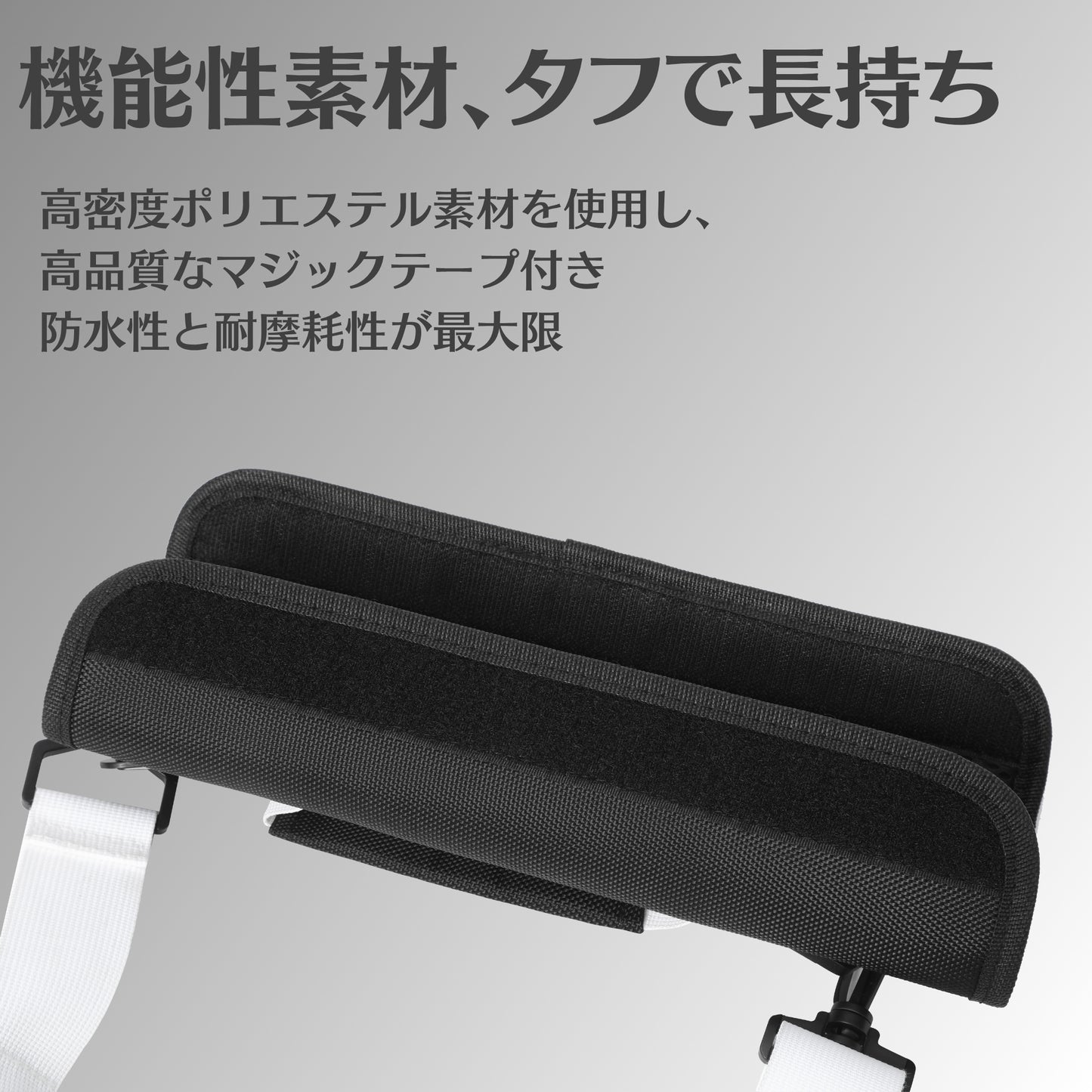 【light weight】超軽量 ゴルフクラブケース フック付き 携帯便利 マジックテープ開閉 折り畳み
