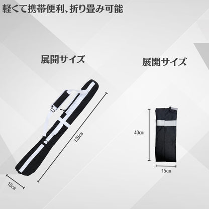 【the porter】ゴルフ クラブケース 練習用 携帯便利 超軽量 折り畳み