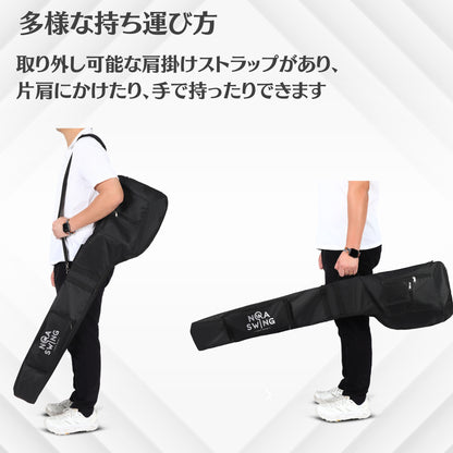 【the original】ゴルフ クラブケース バック キャディバッグ 軽量 クラブ 練習用 ウニセックス golf bag club case