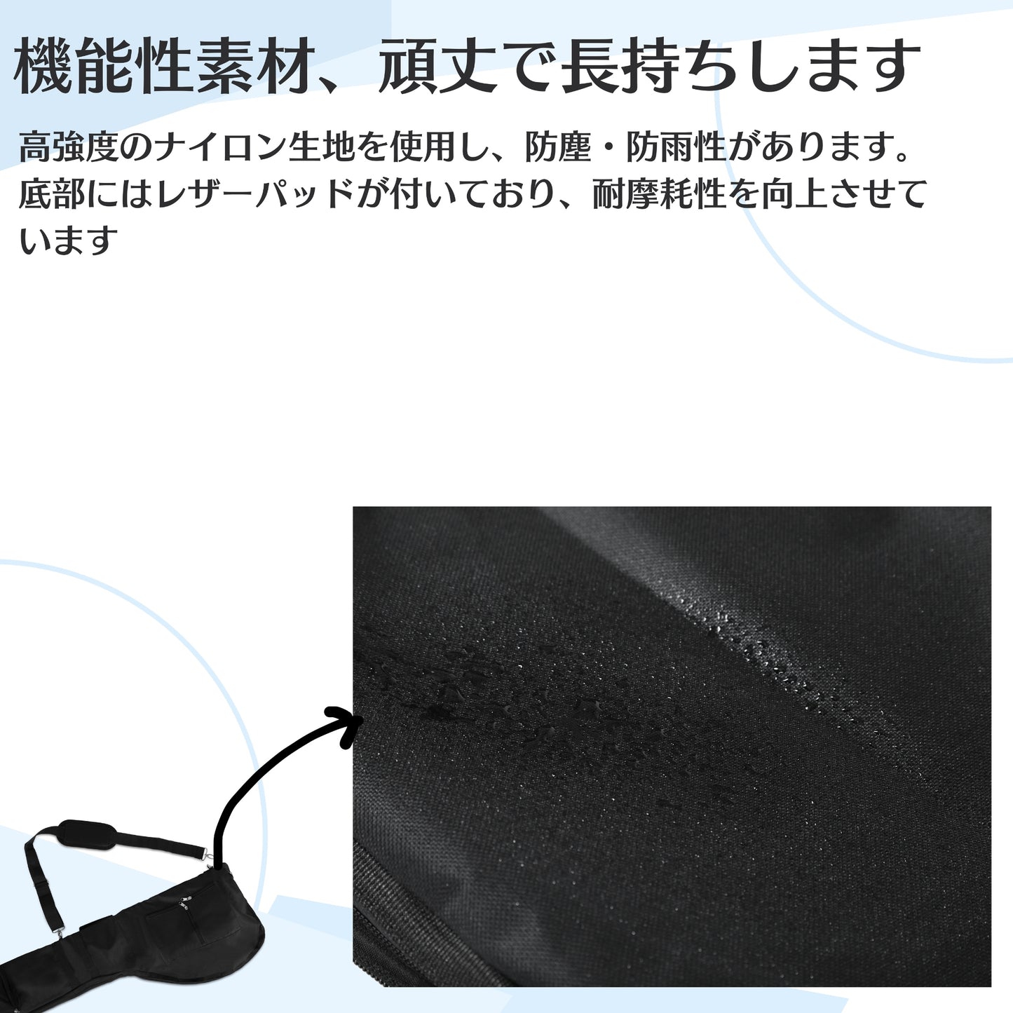 【the original】ゴルフ クラブケース バック キャディバッグ 軽量 クラブ 練習用 ウニセックス golf bag club case
